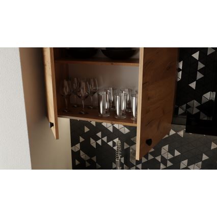 CLAIRE 180 cm kitchen unit in Craft Oak