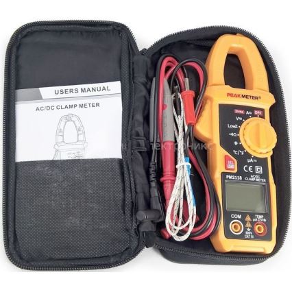 Clamp multimeter 2xAAA