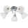 CLARA Flush-Mount Chandelier 5xE27/15W/230V, Polished Chrome