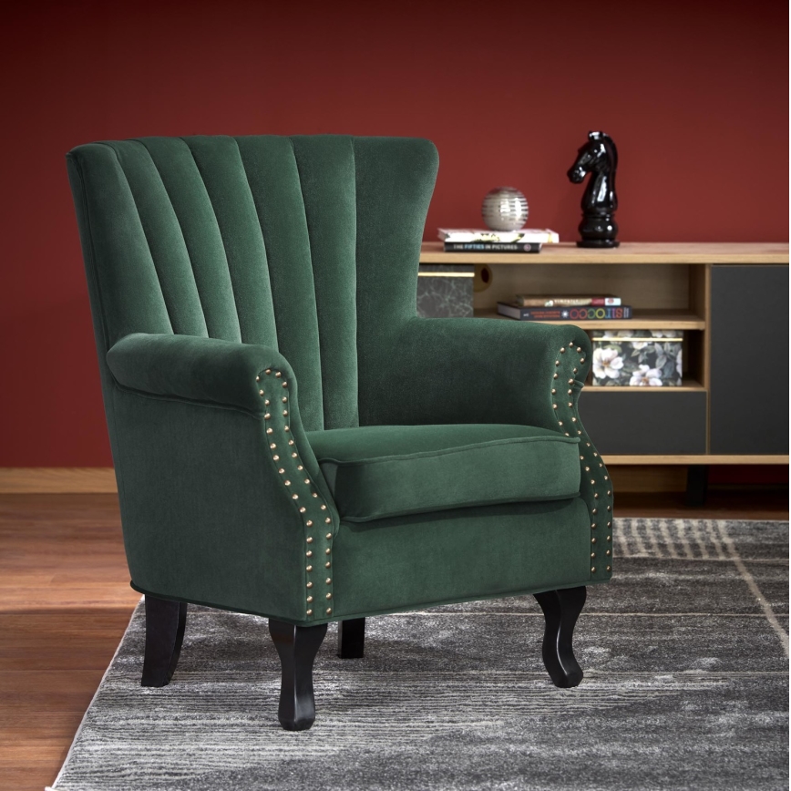 CLARUS Armchair Dark Green