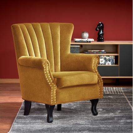 CLARUS Armchair, Yellow