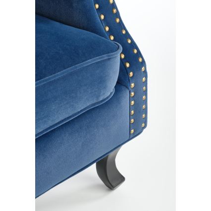 CLARUS Dark Blue Armchair