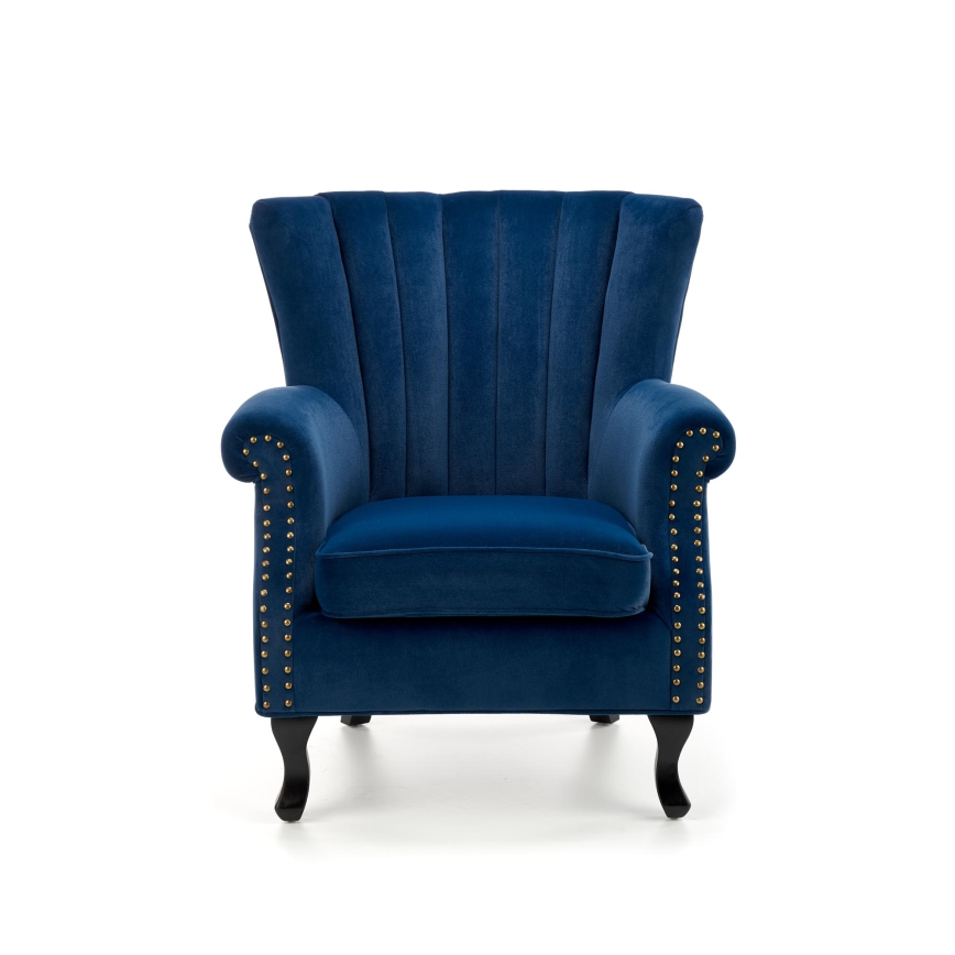 CLARUS Dark Blue Armchair