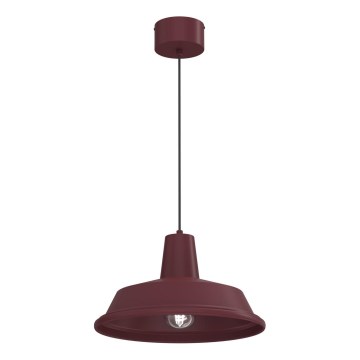 CLASS Cord Pendant 1xE27/15W/230V Burgundy