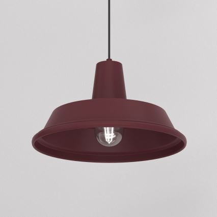 CLASS Cord Pendant 1xE27/15W/230V Burgundy