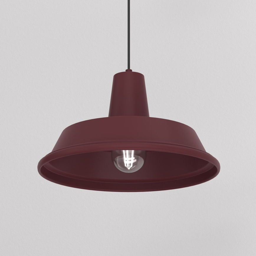 CLASS Cord Pendant 1xE27/15W/230V Burgundy