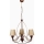 Classic Hanging Lamp 3xE14/40W/230V bronze/beige