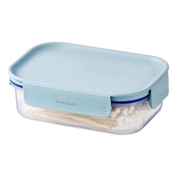 CLASSIC PLUS 0.91 L Food Storage Container, Blue/Clear