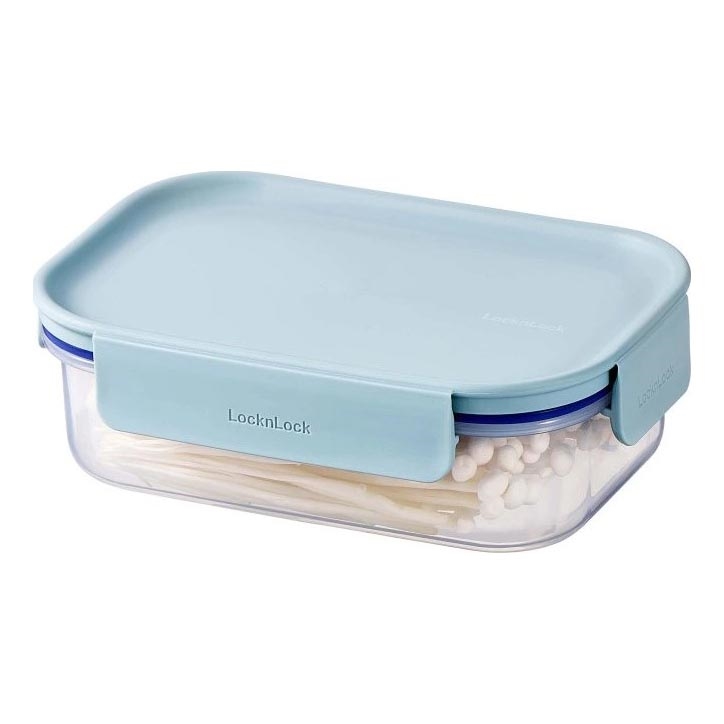 CLASSIC PLUS 0.91 L Food Storage Container, Blue/Clear