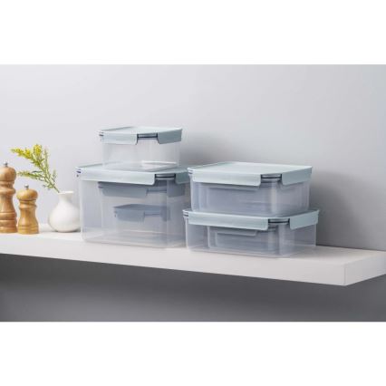 CLASSIC PLUS 420 ml Food Storage Container – Blue/Clear