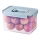 CLASSIC PLUS 6 L Food Container, Blue/Clear