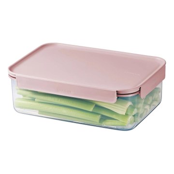 CLASSIC PLUS Food storage container 2.8 L pink/clear