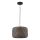 CLEA cable pendant light 1xE27/20W/230V, Ø 30 cm, anthracite