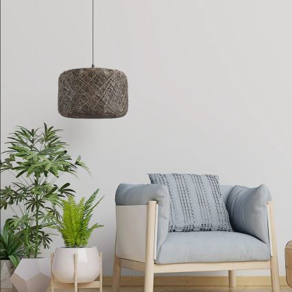 CLEA cable pendant light 1xE27/20W/230V, Ø 30 cm, anthracite