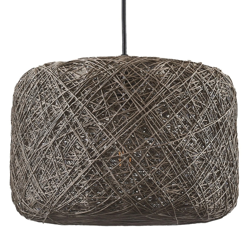 CLEA cable pendant light 1xE27/20W/230V, Ø 30 cm, anthracite