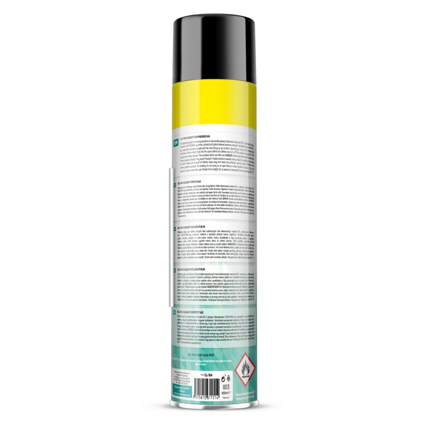 CLEAN IT CL-104 - Compressed gas for cleaning electronic devices 600 mm