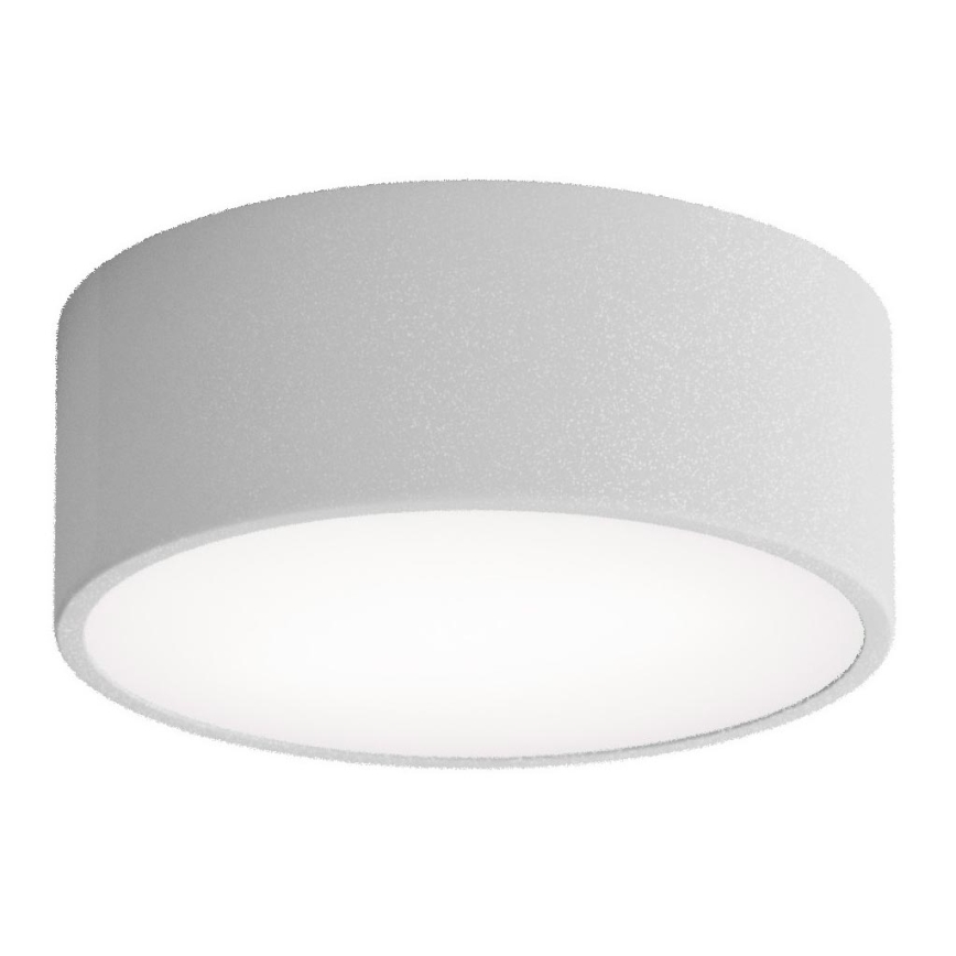 CLEO bathroom ceiling light with sensor, 1x E27 / 24W / 230V, Ø 20 cm, IP54, grey