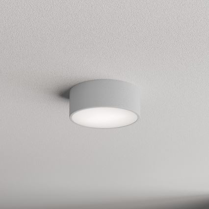 CLEO bathroom ceiling light with sensor, 1x E27 / 24W / 230V, Ø 20 cm, IP54, grey
