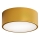 CLEO bathroom ceiling light with sensor, 1xE27/24W/230V, Ø 20 cm, IP54, gold