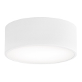CLEO bathroom ceiling light with sensor, 1xE27/24W/230V, Ø 20 cm, IP54, white