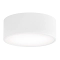 CLEO bathroom ceiling light with sensor, 1xE27/24W/230V, Ø 20 cm, IP54, white