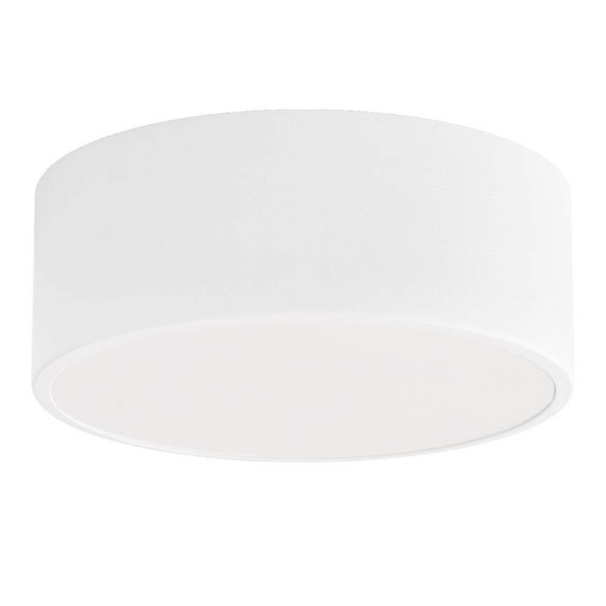 CLEO bathroom ceiling light with sensor, 1xE27/24W/230V, Ø 20 cm, IP54, white