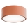 CLEO bathroom ceiling light with sensor, 1×E27/24W/230V, Ø 20 cm, IP54, copper finish