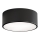 CLEO Bathroom Ceiling Light with Sensor, 1×E27/24W/230V, Ø20 cm, IP54, Black