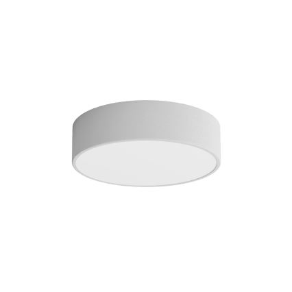 CLEO bathroom ceiling light with sensor 2×E27/24W/230V Ø 30 cm grey IP54 — splash-proof design ideal for bathrooms