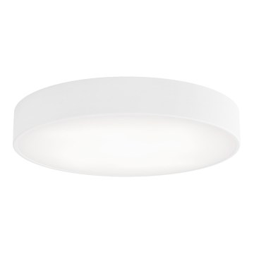 CLEO bathroom ceiling light with sensor, 4x E27/24W/230V, Ø 50 cm, IP54, white