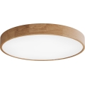CLEO Ceiling Light 6xE27/24W/230V, Ø 80 cm, Oak