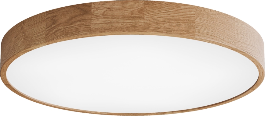 CLEO Ceiling Light 6xE27/24W/230V, Ø 80 cm, Oak