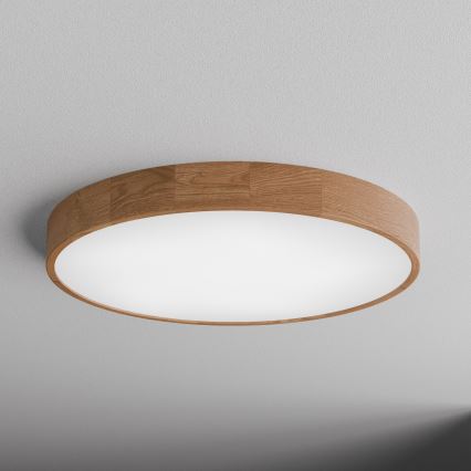 CLEO Ceiling Light 6xE27/24W/230V, Ø 80 cm, Oak
