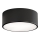 CLEO ceiling light with motion and dusk sensor, 1xE27/40W/230V, Ø 20 cm, black