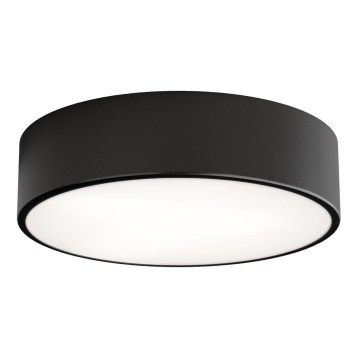 CLEO Ceiling Light with Motion and Dusk Sensor 2xE27/24W/230V Ø 30 cm Black