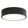 CLEO Ceiling Light with Motion and Dusk Sensor 2xE27/24W/230V Ø 30 cm Black