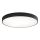 CLEO Ceiling Light with Motion and Dusk Sensor, 6xE27/24W/230V, Ø 80 cm, Black