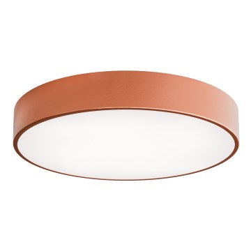 CLEO ceiling light with motion and dusk sensors, 4xE27/24W/230V, Ø 50 cm, copper finish