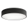 CLEO ceiling light with motion and twilight sensor, 3xE27/24W/230V, Ø 40 cm, black