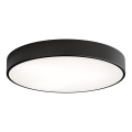 CLEO Ceiling Light with Motion and Twilight Sensor 5xE27/24W/230V Ø 60 cm Black