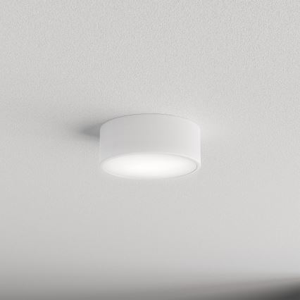 CLEO ceiling light with motion and dusk sensor, 1x E27/40W/230V, Ø 20 cm, white