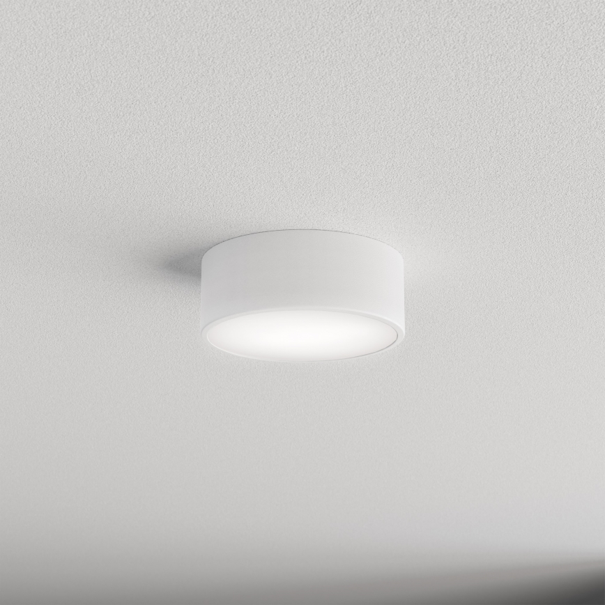 CLEO ceiling light with motion and dusk sensor, 1x E27/40W/230V, Ø 20 cm, white