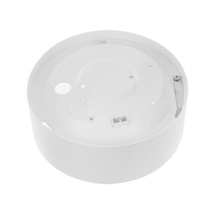 CLEO ceiling light with motion and dusk sensor, 1x E27/40W/230V, Ø 20 cm, white