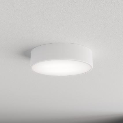 CLEO Ceiling Light with Motion and Dusk Sensor, 2x E27/24W/230V, Ø 30 cm, White