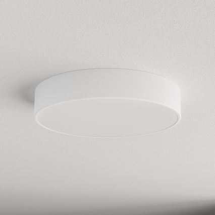 Ceiling light with motion and dusk sensor CLEO 3xE27/24W/230V Ø 40 cm white