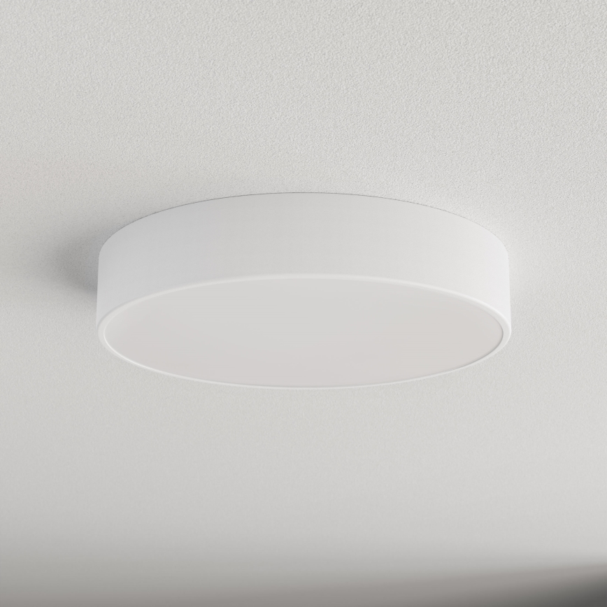 Ceiling light with motion and dusk sensor CLEO 3xE27/24W/230V Ø 40 cm white