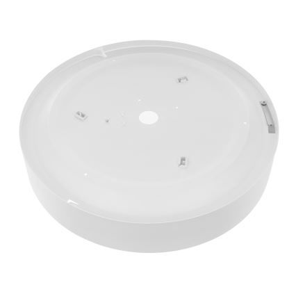 Ceiling light with motion and dusk sensor CLEO 3xE27/24W/230V Ø 40 cm white