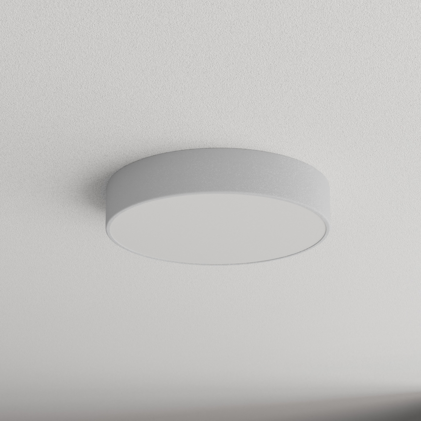 CLEO Ceiling Light with Motion and Dusk Sensor, 3xE27/24W/230V, Ø 40 cm, Gray