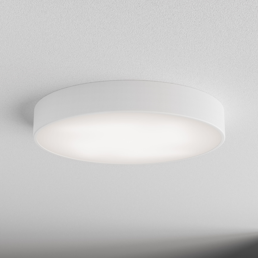 Ceiling light with motion and dusk sensor CLEO, 4xE27/24W/230V, Ø 50 cm, white