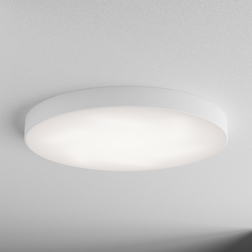 CLEO ceiling light with motion and dusk sensor, 6xE27/24W/230V, Ø 80 cm, white